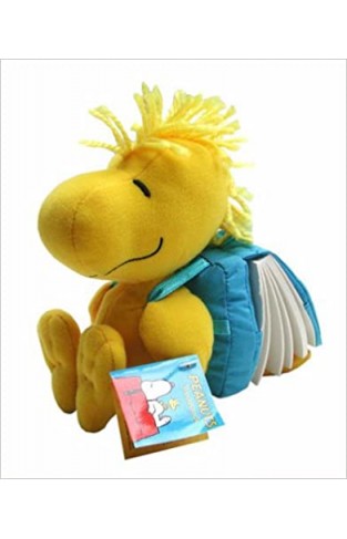 Peanuts Woodstock Backpack Book with Toy Hardcover